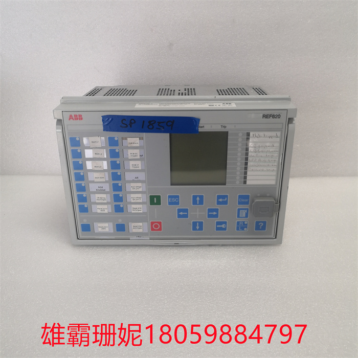 ABB REF620E_F NBFNAANNNCC1BNN1X 可编程控制器模块 工业自动化