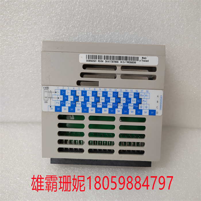 EMERSON艾默生 5X00502G01 DeltaVPK控制器/输入输出模块