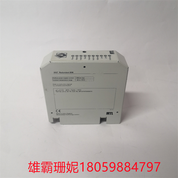 8507-BI-DP应用工控DCS系统自动机GE通用控制器模块