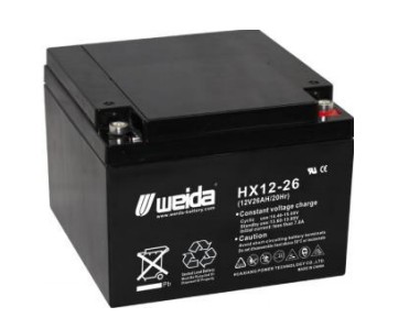 威达蓄电池HX12-26/12V26AH